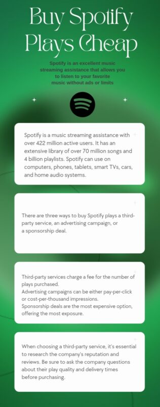 Buy Spotify Plays Cheap - 100% Safe & Instant 🎼