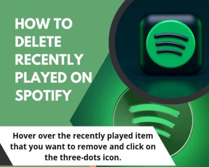 How To Delete Recently Played On Spotify?